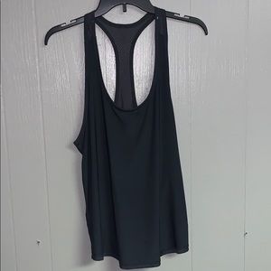 grey athletic tank top